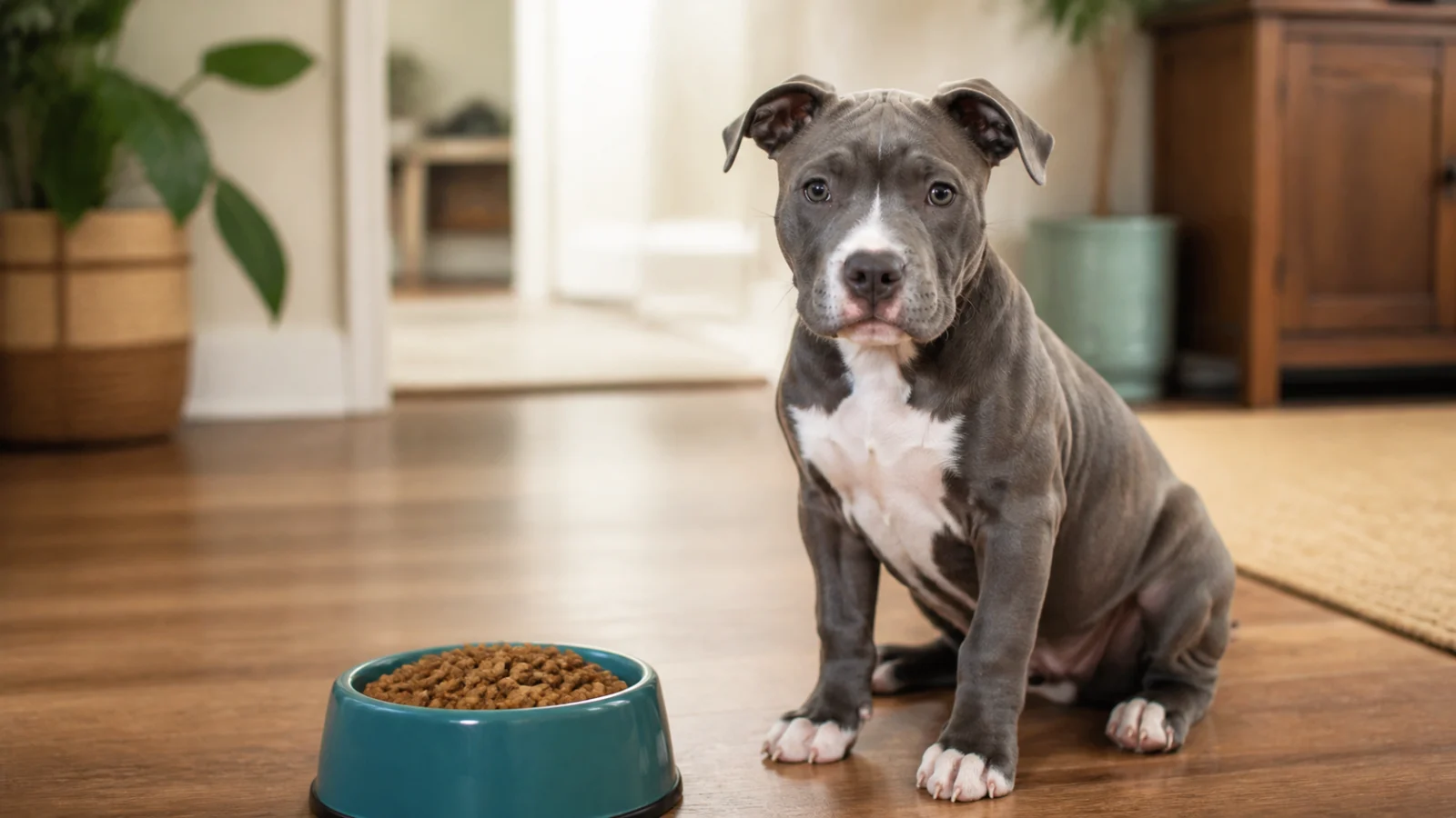 Best Food for Pit Bull Puppies: Lean, Controlled Growth