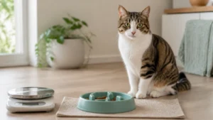 Weight-Loss Cat Food: Safe Calories and Slow Progress